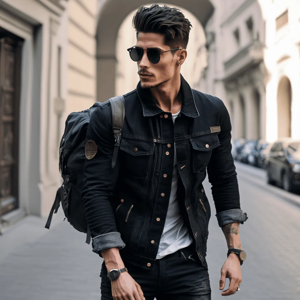 How to Style a Black Denim Jacket (6 Looks)